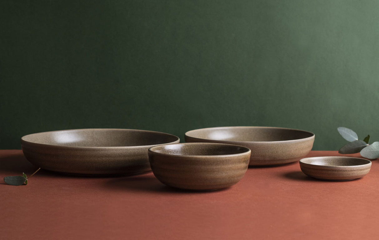 ASSIETTE CALOTTE TERRA POTT 18CM EN PORCELAINE – Assiette – HygiRéa