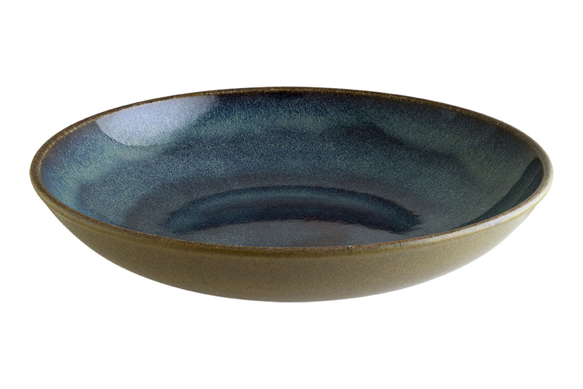 ASSIETTE CREUSE SPHERE OCEAN 23CM PORCELAINE – Assiette – HygiRéa