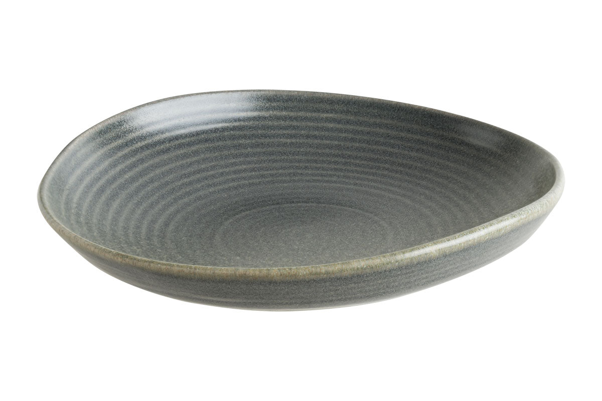 ASSIETTE CREUSE HORNFELS RIPPLE 19CM GRES VITRIFIE – Assiette – HygiRéa