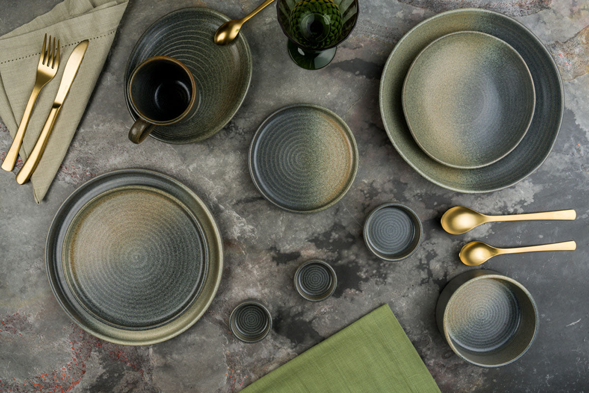 ASSIETTE A TASSE HORNFELS RIPPLE 20X17CM GRES VITRIFIE – Assiette – HygiRéa