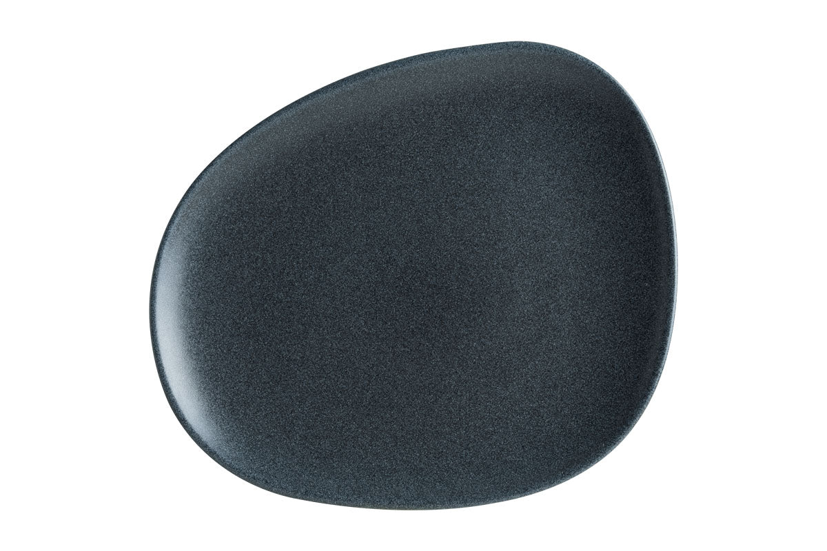 ASSIETTE PLATE VAGO GRAPHITE 24CM – Assiette – HygiRéa