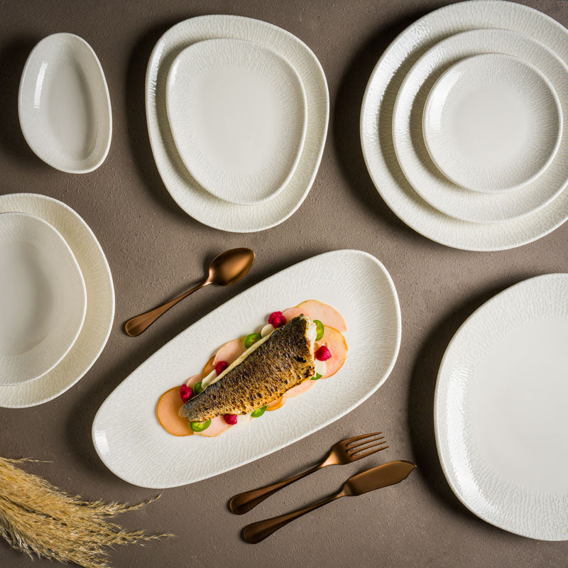 ASSIETTE PLATE VAGO RADIX 19CM PORCELAINE – Assiette – HygiRéa