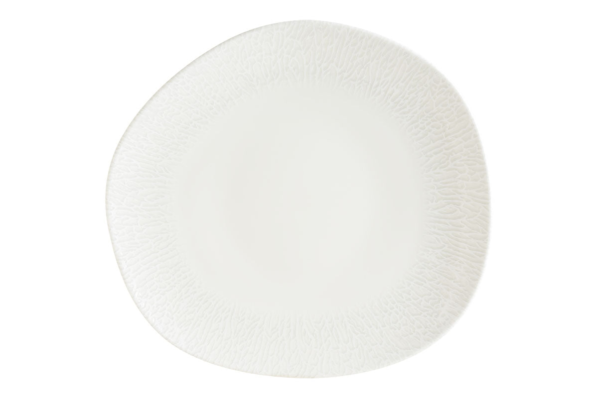 ASSIETTE PLATE VAGO RADIX 29CM EN PORCELAINE – Assiette – HygiRéa