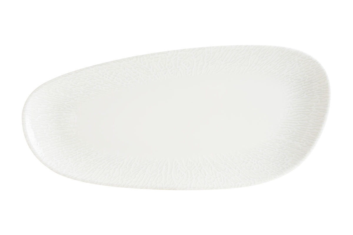 ASSIETTE RECTANGULAIRE VAGO RADIX 36CM EN PORCELAINE – Assiette – HygiRéa