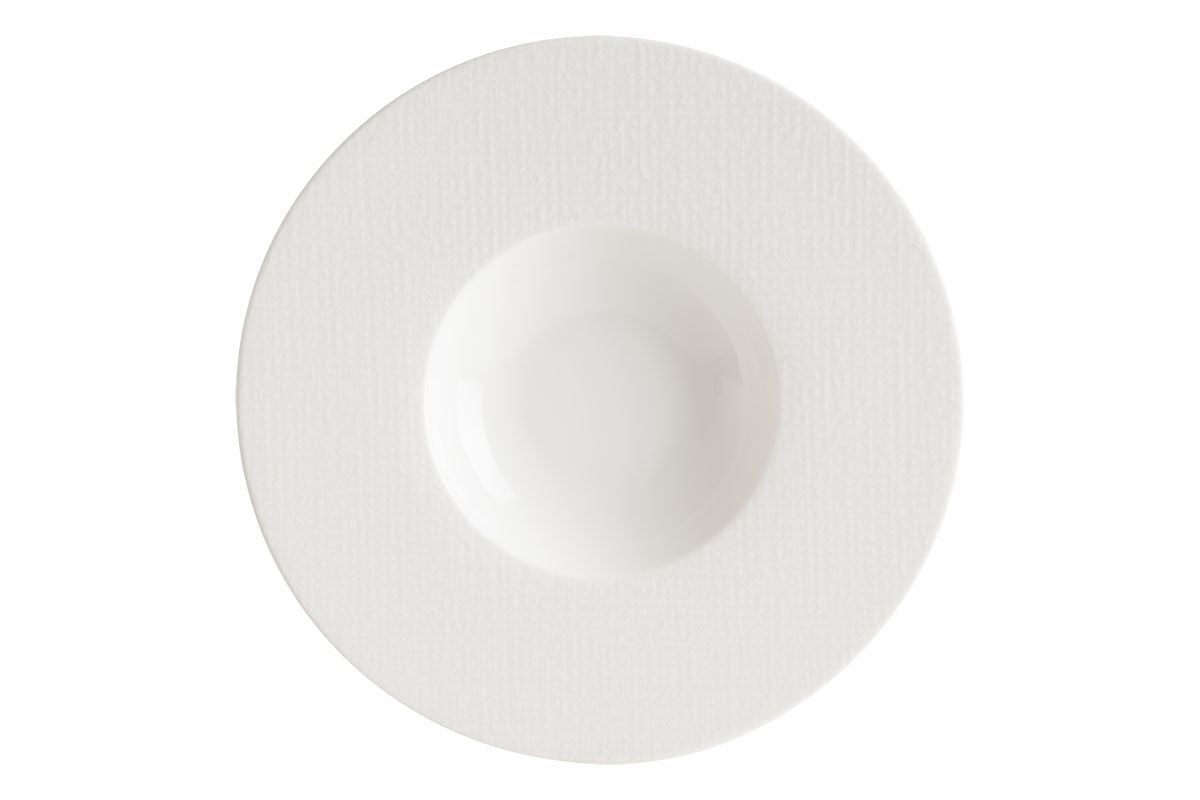 ASSIETTE CREUSE PATCH NEAT 30CM EN PORCELAINE – Assiette – HygiRéa