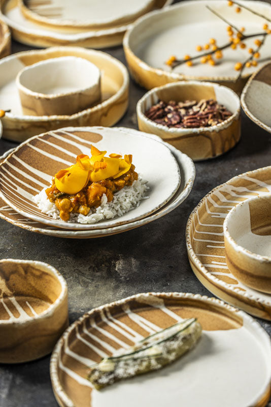 ASSIETTE PLATE SOLIS 28CM EN PORCELAINE – Assiette – HygiRéa