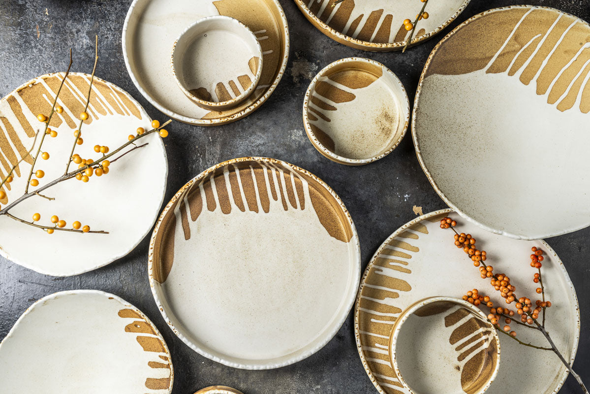 ASSIETTE CREUSE SOLIS 24CM EN PORCELAINE – Assiette – HygiRéa