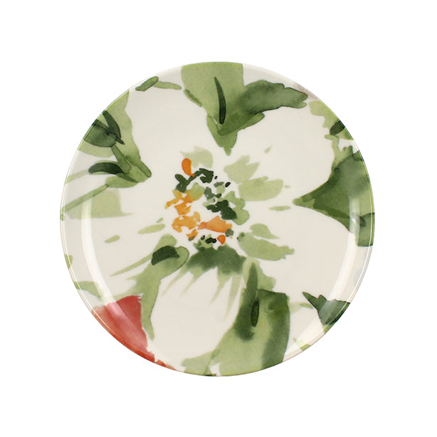 ASSIETTE DESSERT FLORALUX 21CM EN PORCELAINE – Assiette – HygiRéa