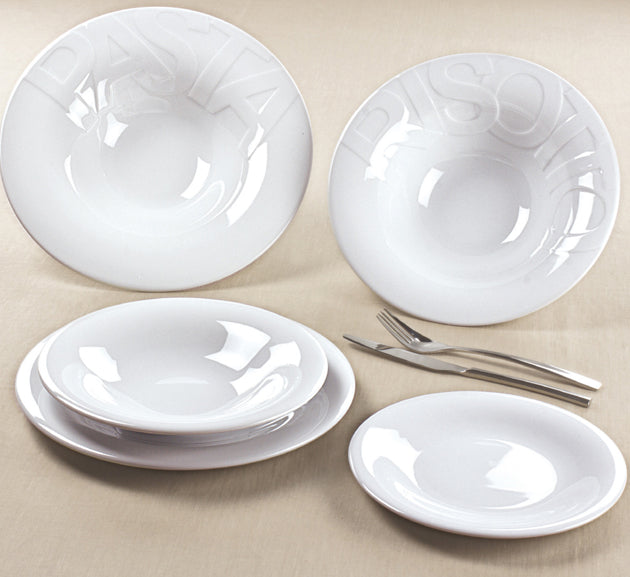 ASSIETTE À PATE JUPITER 30XHT6,5CM EN PORCELAINE – Assiette – HygiRéa