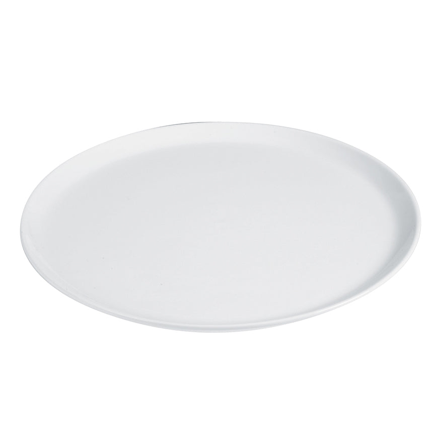 ASSIETTE PIZZA 31CM PORCELAINE BIANCA UNIE BLANCHE – Assiette – HygiRéa
