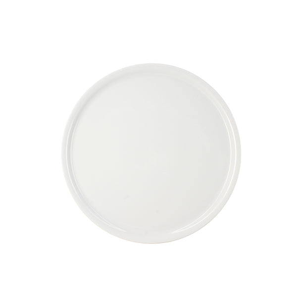 ASSIETTE PIZZA 31CM PORCELAINE BIANCA UNIE BLANCHE – Assiette – HygiRéa