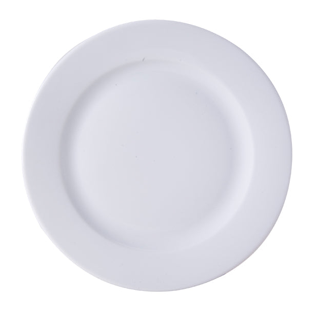 ASSIETTE PLATE Ø19CM KASZUB PORCELAINE BLANCHE – Assiette – HygiRéa