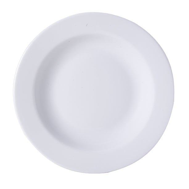 ASSIETTE CREUSE Ø22.5CM KAZSUB PORCELAINE BLANCHE – Assiette – HygiRéa