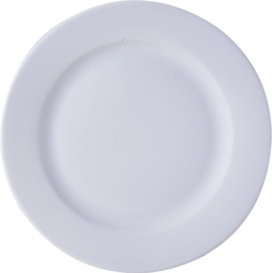 ASSIETTE PLATE Ø28CM KASZUB PORCELAINE BLANCHE – Assiette – HygiRéa