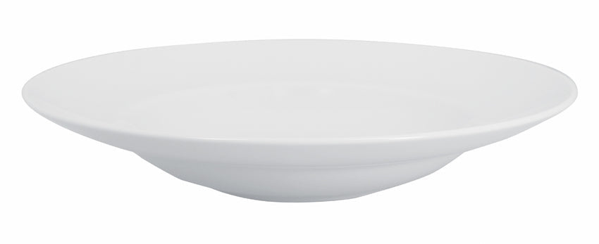 ASSIETTE A RISOTTO Ø30CM PORCELAINE BLANCHE – Assiette – HygiRéa