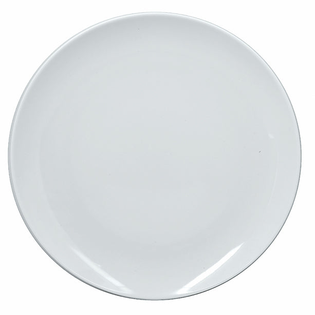 ASSIETTE PLATE Ø27CM BOSS PORCELAINE BLANCHE – Assiette – HygiRéa
