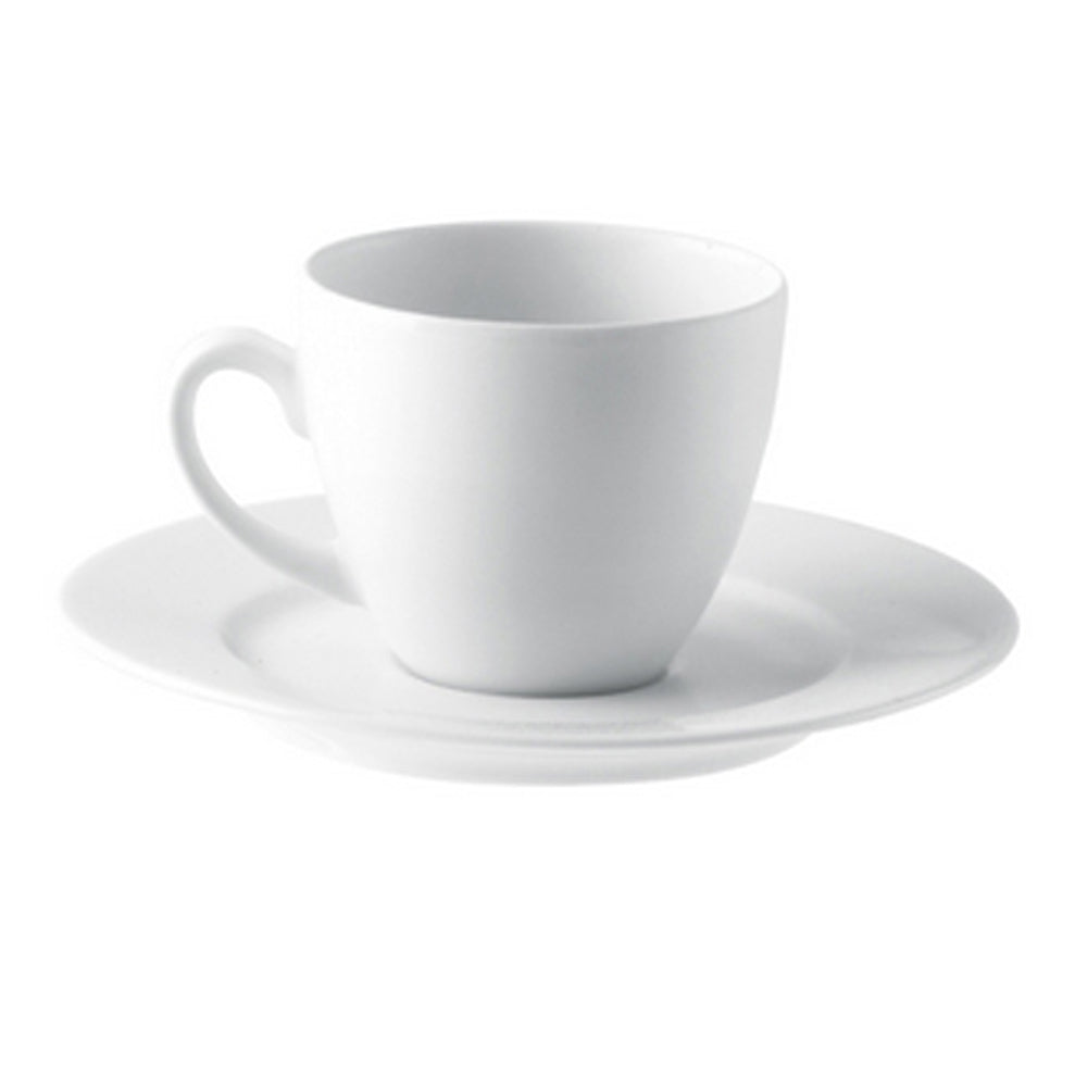 TASSE À THE NADIA 22CL EN PORCELAINE BLANCHE – Petit déjeuner – HygiRéa