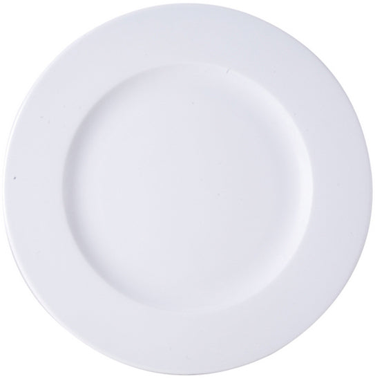 ASSIETTE PLATE WERSAL PORCELAINE BLANCHE – Assiette – HygiRéa