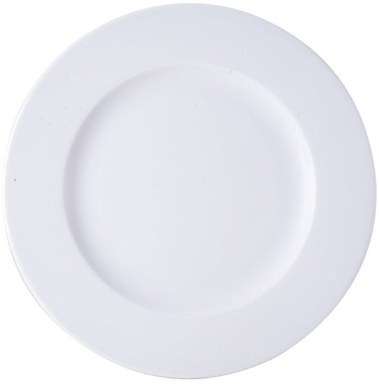 ASSIETTE PLATE Ø19CM WERSAL PORCELAINE BLANCHE – Assiette – HygiRéa