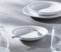 ASSIETTE CREUSE UNIVERSAL 15CM EN PORCELAINE BLANCHE – Assiette – HygiRéa