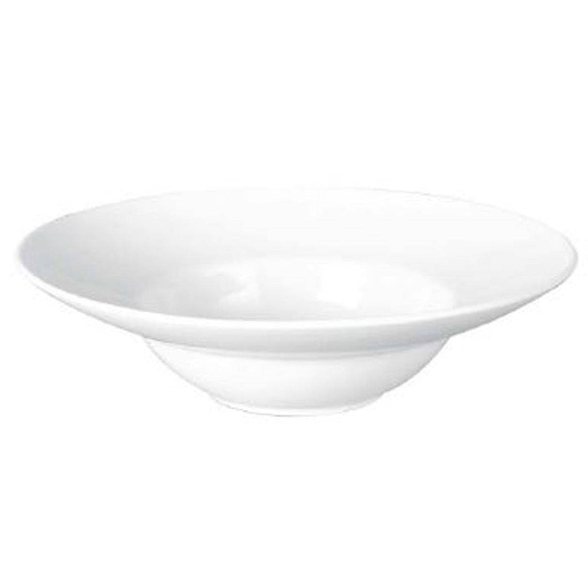 ASSIETTE À PATES KASZUB 26CM EN PORCELAINE BLANCHE – Assiette – HygiRéa
