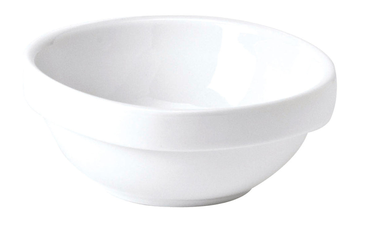 BOL OSLO 40CL BLANC PORCELAINE – Petit déjeuner – HygiRéa