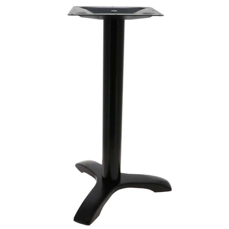 DETROIT PIETEMENT SIMPLE 3 BRANCHES H72 – Pied de table intérieur – HygiRéa