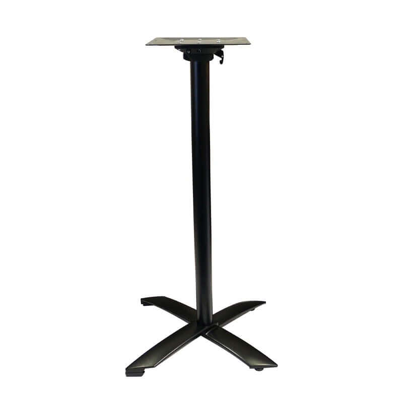 UGINE MANGE DEBOUT RABATTABLE NOIR – Pied de table – HygiRéa