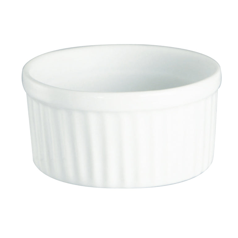 SOUFFLÉ 19CM EN GRÈS BLANC – Cuisson au four – HygiRéa