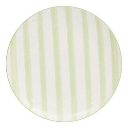 Assiette plate Charlie diam 27 cm vert