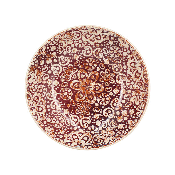 ASSIETTE CREUSE FOLLY 20.5CM EN GRÈS – Assiette – HygiRéa