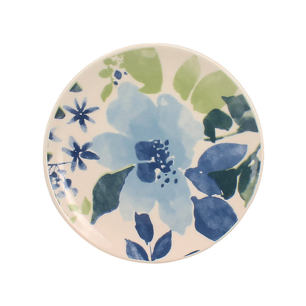 ASSIETTE DESSERT BLEUET 19CM EN GRÈS – Assiette – HygiRéa