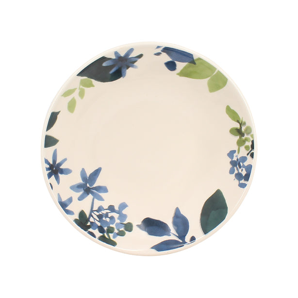 ASSIETTE CREUSE BLEUET 20.5CM EN GRÈS – Assiette – HygiRéa