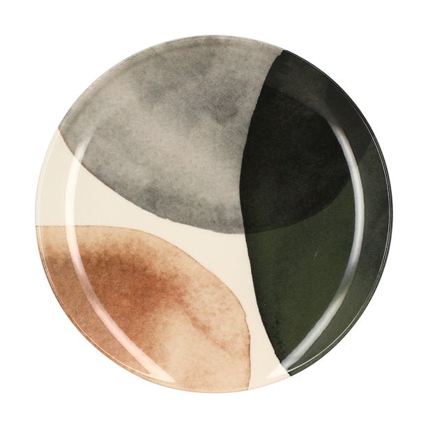 ASSIETTE PLATE GAIA 26CM EN GRÈS – Assiette – HygiRéa