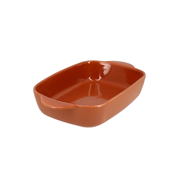 PLAT À FOUR OCTAVE RECTANGLE 22X13.5CM 500ML EN GRÈS TERRACOTTA – Cuisson au four – HygiRéa