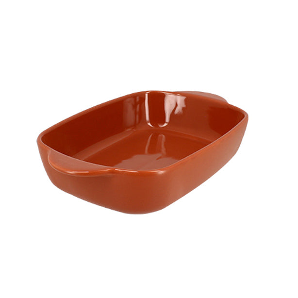 PLAT À FOUR OCTAVE RECTANGLE 27X16.5CM 1.1L EN GRÈS TERRACOTTA – Cuisson au four – HygiRéa