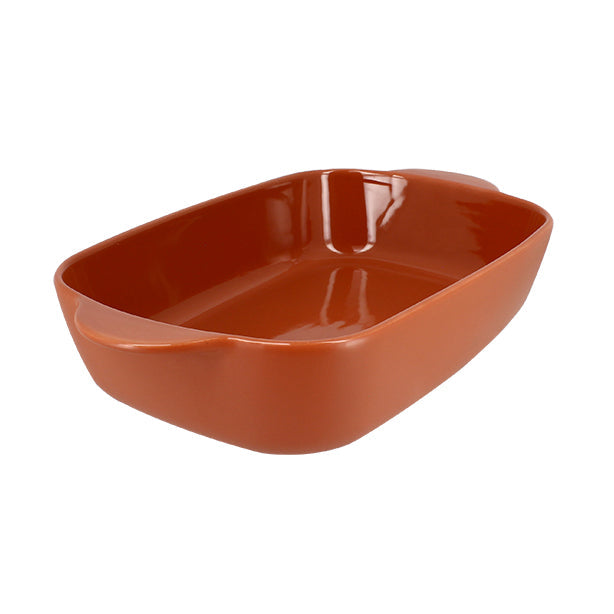 PLAT À FOUR OCTAVE RECTANGLE 38X23CM 3.3L EN GRÈS TERRACOTTA – Cuisson au four – HygiRéa