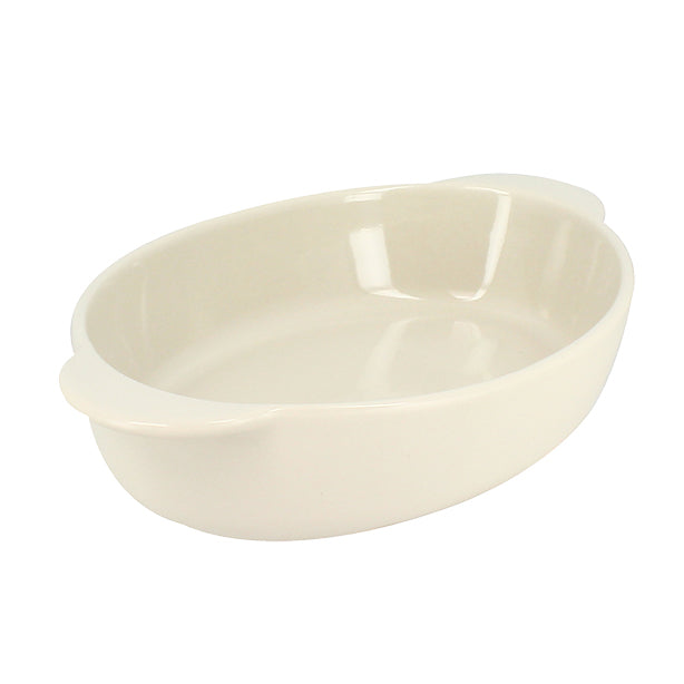 PLAT À FOUR OCTAVE OVALE 27X16.5CM 950ML EN GRÈS BEIGE – Cuisson au four – HygiRéa