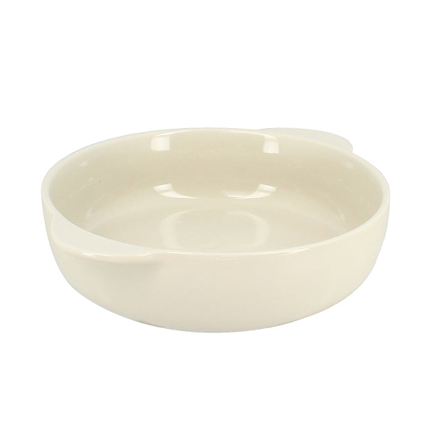 PLAT À FOUR OCTAVE ROND 20CM 950ML EN GRÈS BEIGE – Cuisson au four – HygiRéa