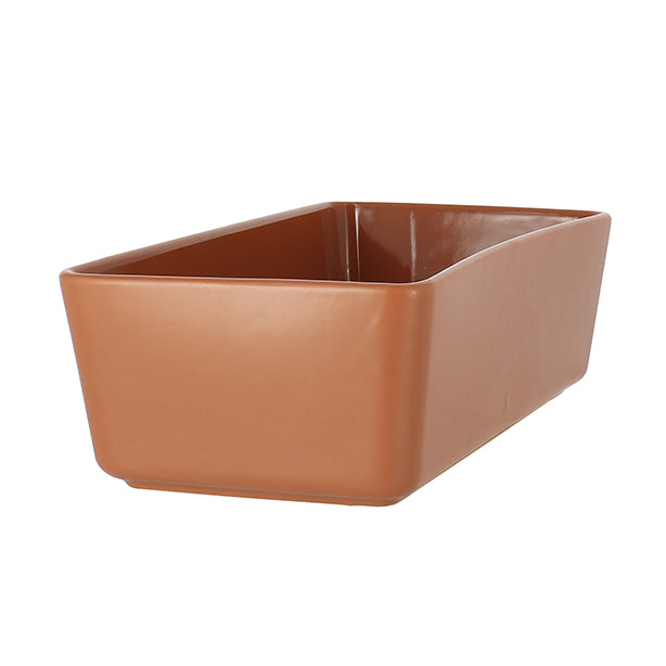 MOULE À CAKE OCTAVE 27X13.5CM EN GRÈS TERRACOTTA – Cuisson au four – HygiRéa
