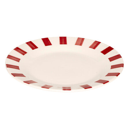 Assiette à dessert Chéri diam 19 cm rouge