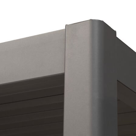 Pergola Evora Aluminium 3,6x3,6m Electrique – Tonnelles et Pergolas – HygiRéa