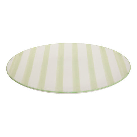 Assiette plate Charlie diam 27 cm vert