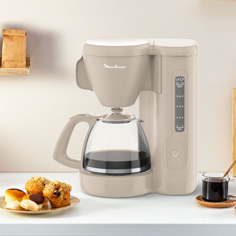 CAFETIERE MORNING GRIS CHAUD 1L25 – Electroménager – HygiRéa