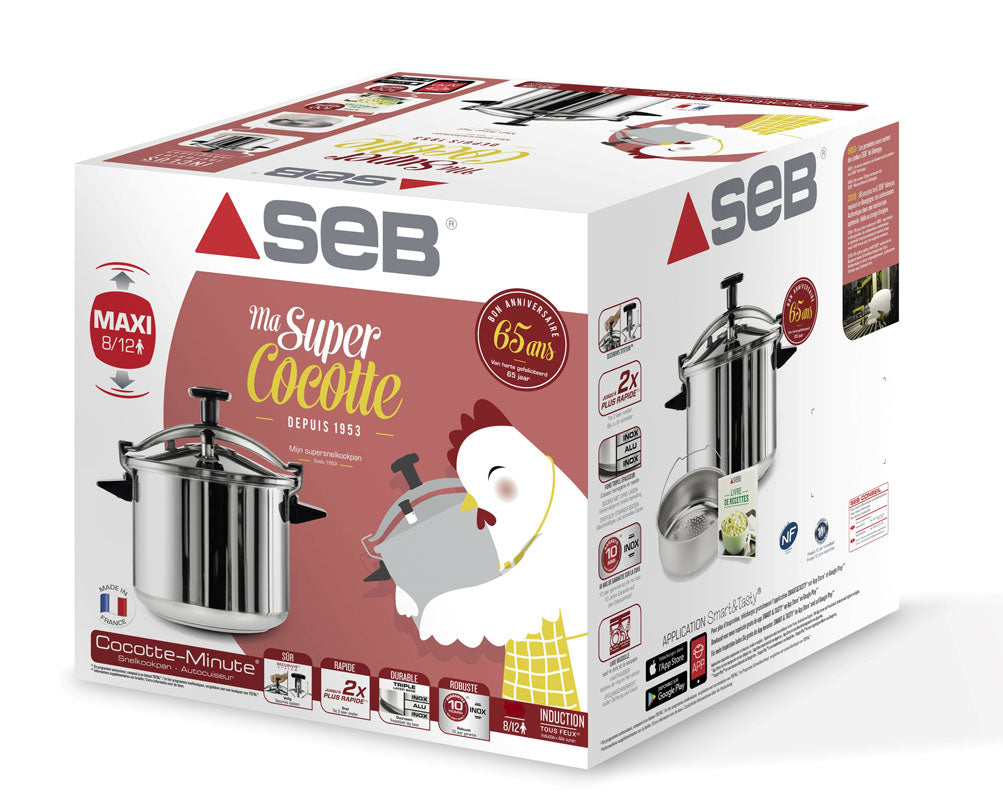 AUTOCUISEUR AUTHENTIQUE 6L EN INOX – Autocuiseur – HygiRéa