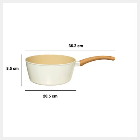 Casserole Harmony 20 cm aluminium forgé