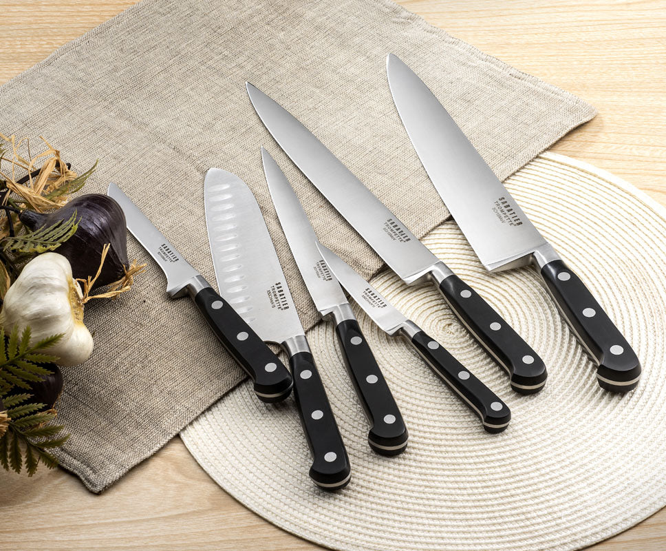 COUTEAU DECOUPE ORIGIN LAME 25CM – Couvert – HygiRéa