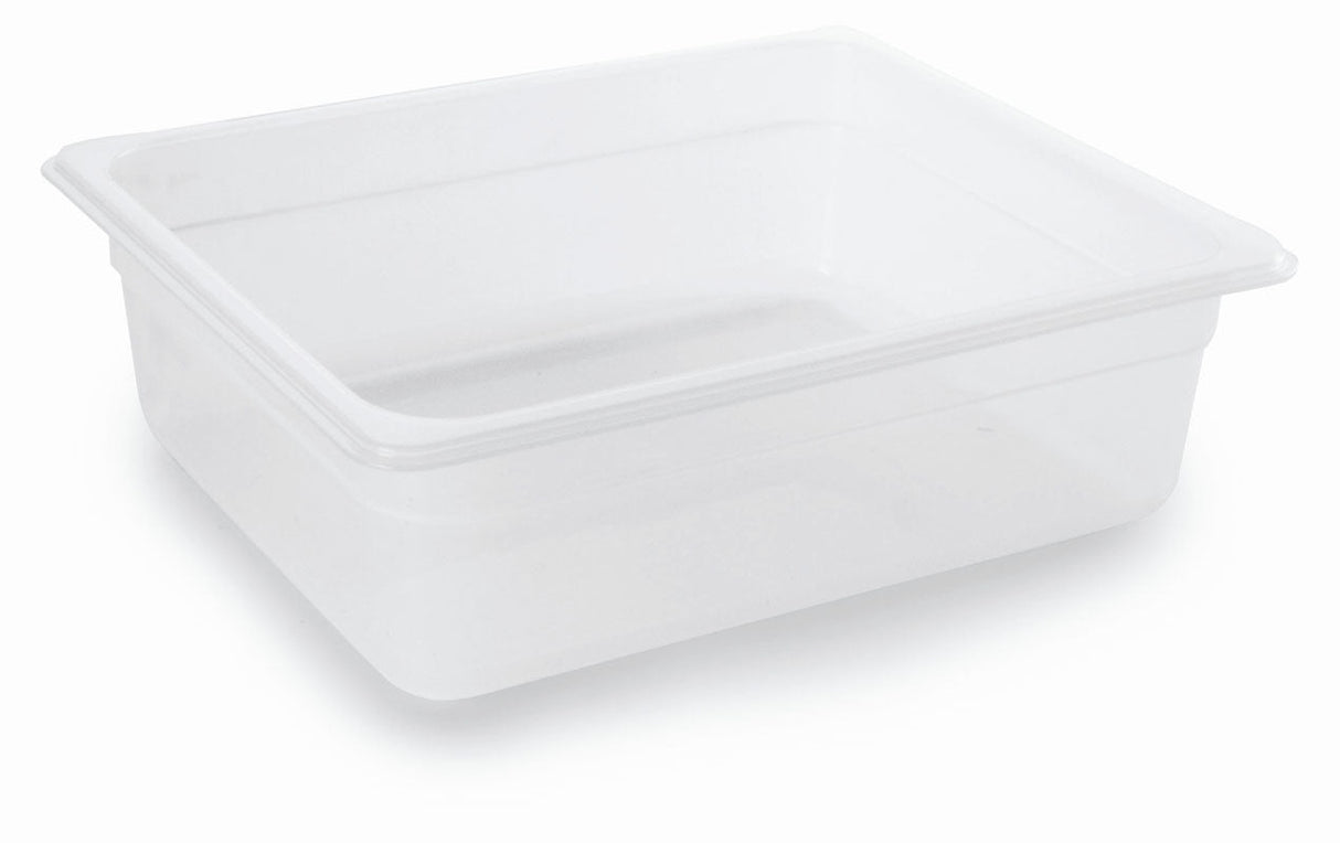 BAC GN1/2 HAUTEUR 15CM POLYPROPYLENE – Préparation culinaire – HygiRéa