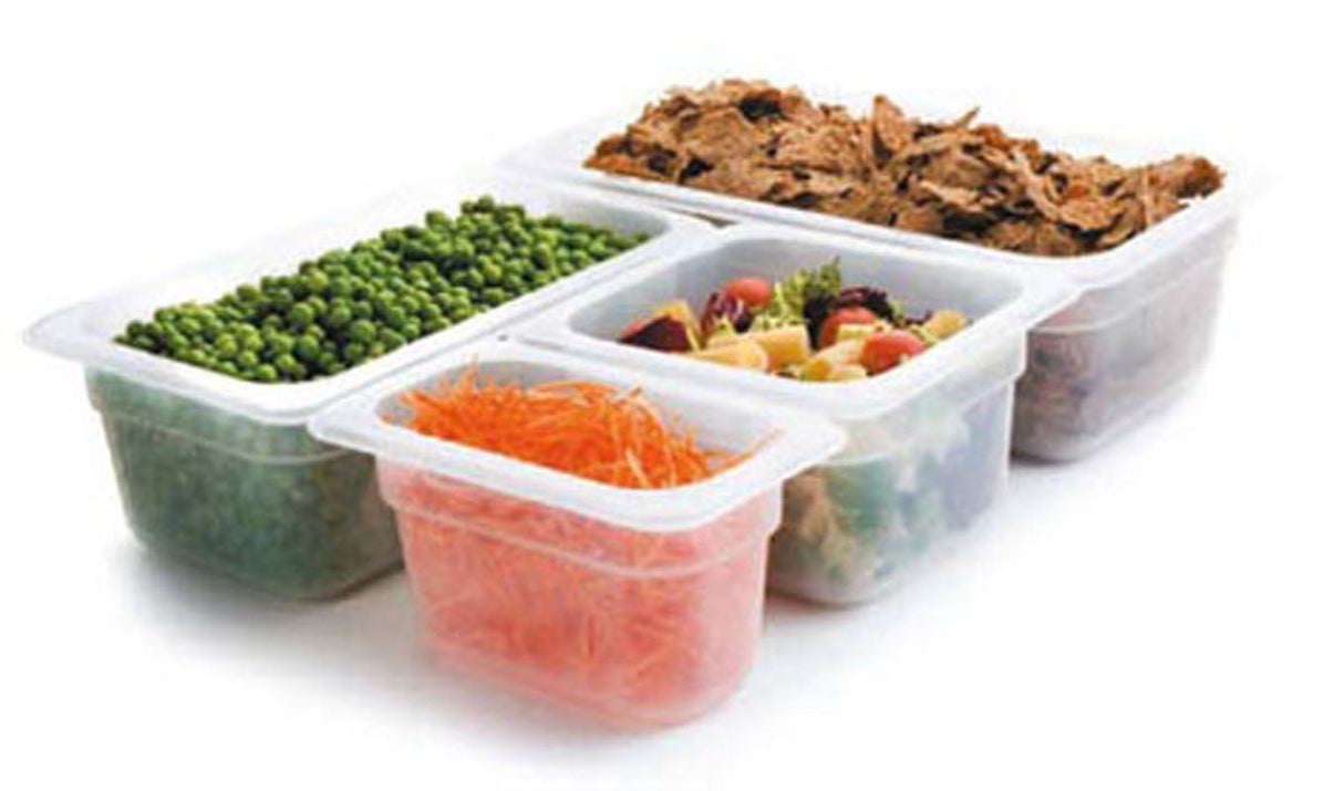 BAC GN1/6 HAUTEUR 6.5CM POLYPROPYLENE – Préparation culinaire – HygiRéa