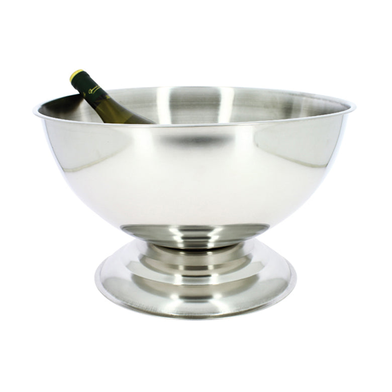 SEAU À CHAMPAGNE GRAND FORMAT (5-6 BOUTEILLES) 40 CM - INOX – Accessoire du bar – HygiRéa